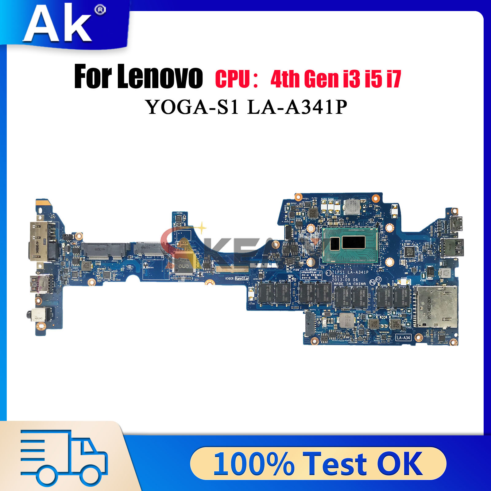 Ddr3 8Gb - LA-A341P For Lenovo ThinkPad Yoga S1