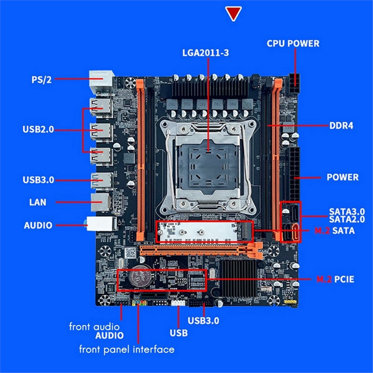 Ddr4 Desktop Ram - [AC18 Digital]/X99H Desktop Motherboard+E5 2620 V3