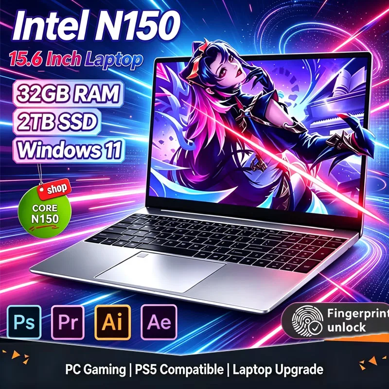 2026 New 15.6' Intel N150 Wind - Ddr4 Ram 评论和价格