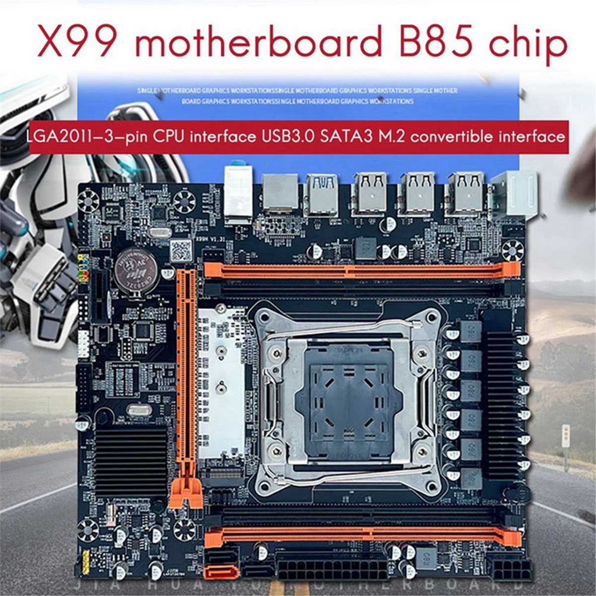 [AC18 Digital]/X99H Desktop Mo - Ddr4 Desktop Ram 评论和价格
