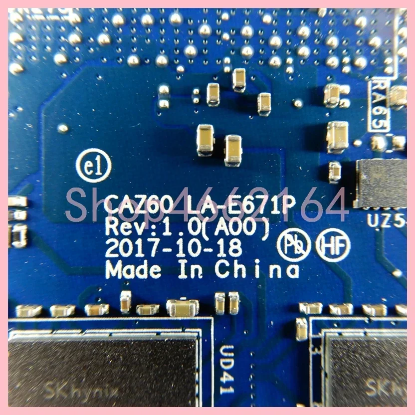 LA-E671P With i5-8250U i7-8550 - Ddr4 8Gb 评论和价格
