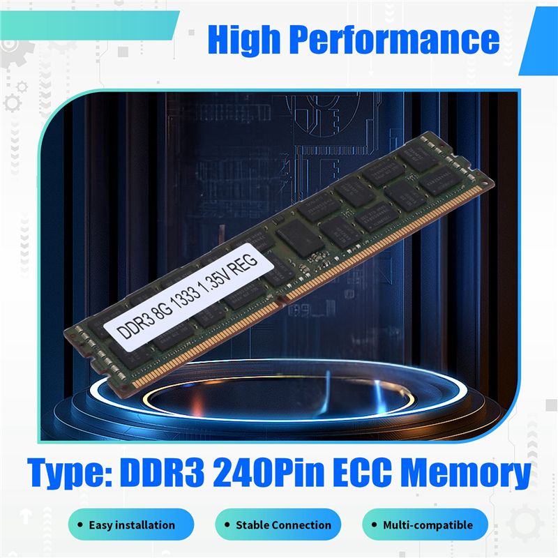 8GB DDR3 1333MHZ Ecc Ram Memor - Ecc Ram Server 评论和价格