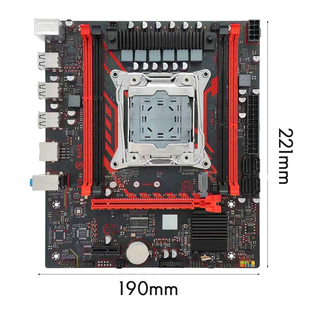 (A01R) X99 Motherboard X99 P3  - Ddr3 Ram 评论和价格