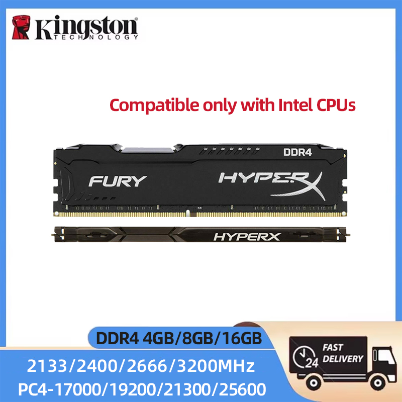 HyperX Fury Memoria RAM DDR4 4 - Ddr4 2400Mhz 评论和价格